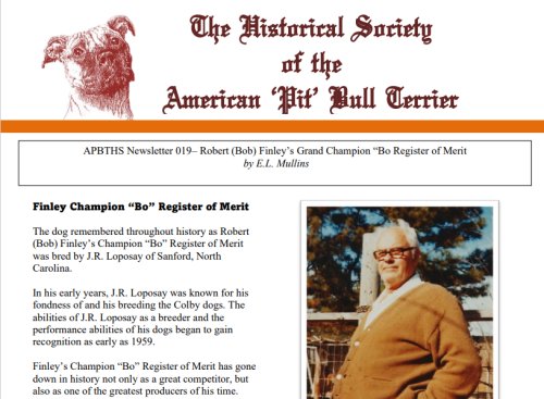 Newsletter 019 Finleys Bo